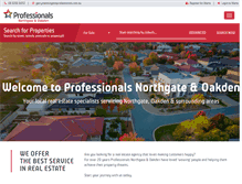 Tablet Screenshot of northgateprofessionals.com.au
